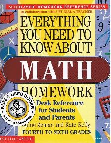 Everything You Need To Know About MATH Homework 9780590493598