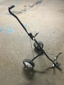 Golf pull cart, FREE w/ golf bag 2 clubs