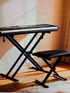 Electronic keyboard player with stand and bench. Full 88 keys. - Photo 4