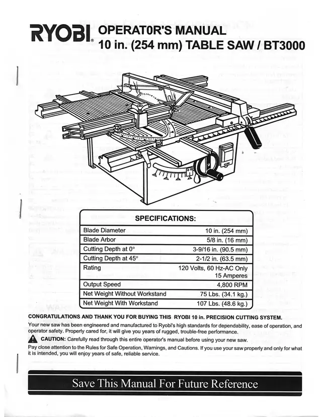Table Saw