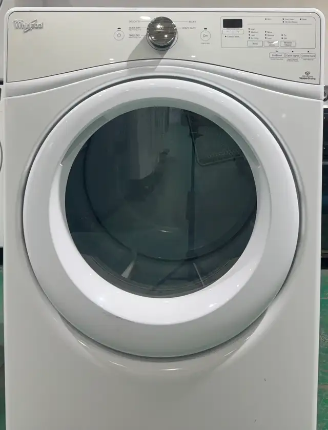 Shiny White Whirlpool Dryer (D7262) WITH DELIVERY
