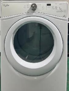 Shiny White Whirlpool Dryer (D7262) WITH DELIVERY
