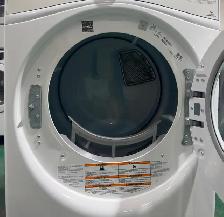 Shiny White Whirlpool Dryer (D7262) WITH DELIVERY - Photo 3