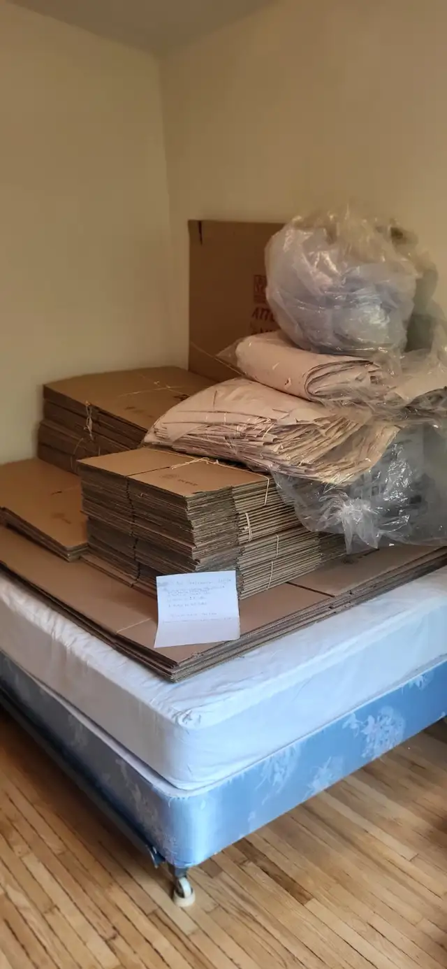 kit de boites pour déménagement valeur de 480$ pour 200$ 450-505