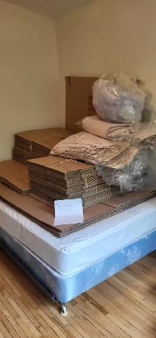 kit de boites pour déménagement valeur de 480$ pour 200$ 450-505