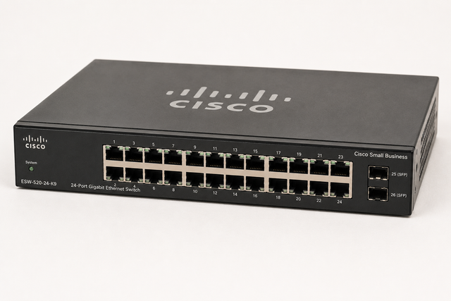 Cisco ESW-520-24-K9 24-Port Gigabit Managed Switch