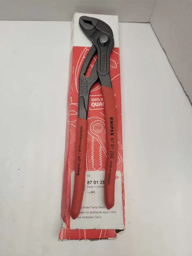 Knipex 10' Cobra Water Pump Pliers NEW