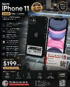 Apple iPhone 11 – 64GB (Used – Like New)