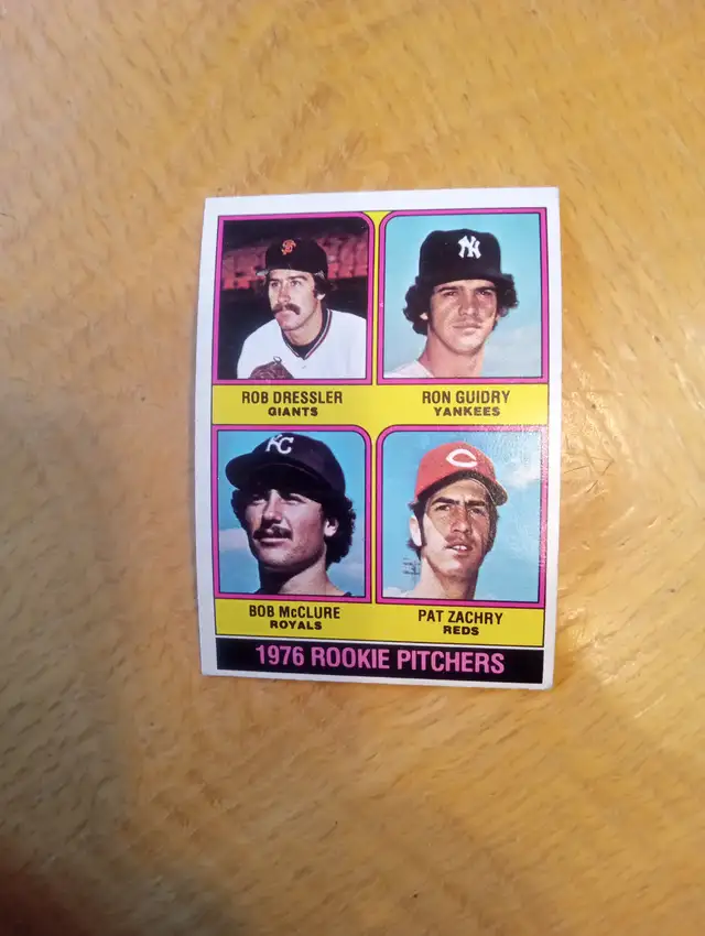 Carte Baseball P-Pee-Chee 1976 Ron Guidry ROOKIE (200626-501)