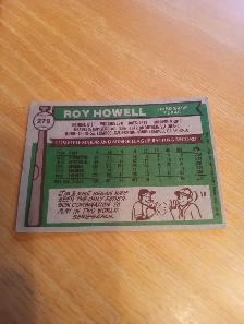 Carte Baseball Topps 1976 Roy Howell ROOKIE (200626-347) - Photo 2