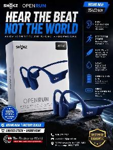 Shokz OpenRun Bone Conduction Sport Headphones (USB-C)
