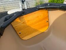 Old town discovery 15ft canoe 3 seater square stern like new - Photo 7