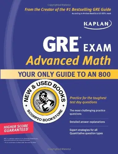 GRE Exam Advanced Math by Kaplan 9781607144977