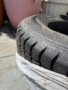 Studded tires and on brand new spare - Photo 3