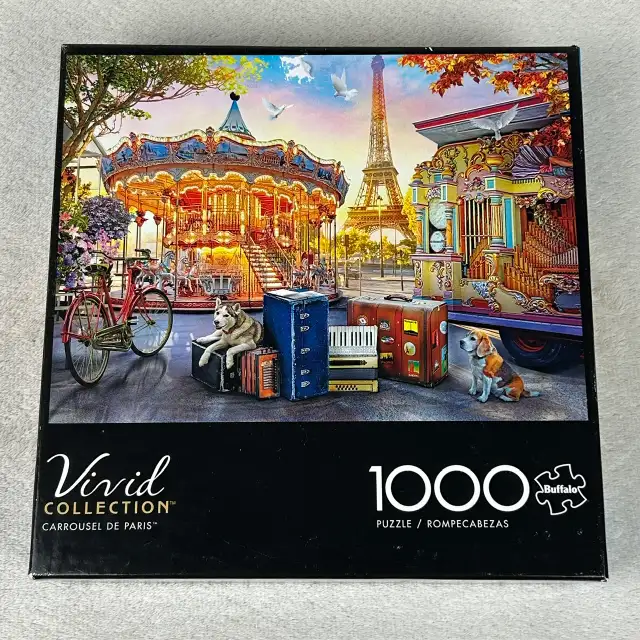1000pc 'Carrousel De Paris' Puzzle by Buffalo Games