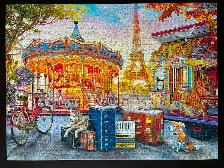 1000pc 'Carrousel De Paris' Puzzle by Buffalo Games - Photo 3