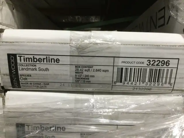 1762 sq ft Kentwood, eng. Hardwood, Timberline Sale $4.00 sq