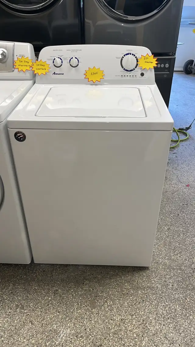 27" Extremely Clean Amana Top Load Washer