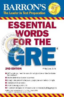 Barron's Essential Words for the GRE 2nd Edition 9780764144783