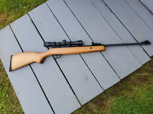 Crossman Air Rifle with Tasco Scope