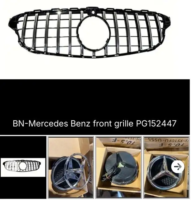 BN- Mercedes Benz front grille PG152447