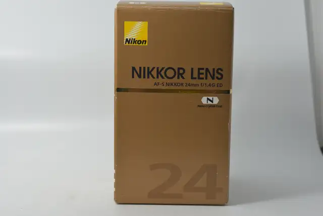 Nikon AF-S Nikkor 24mm f1.4G ED ID 2772 JM