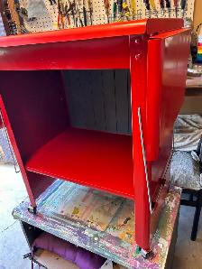 Fire Red Worktable or Could Be Bbq Bench - Photo 4