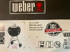 NEW BBQ WEBER ORIGINAL KETTLE CHARCOAL GRILL 22 - Photo 4