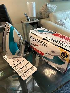 Black Decker Lightweight Steam Iron,