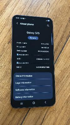 Samsung S25 Debloque 256G Neuf - Photo 3