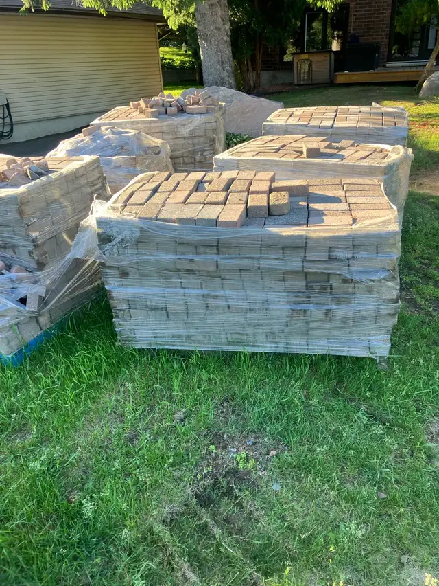 Driveway pavers (concrete)