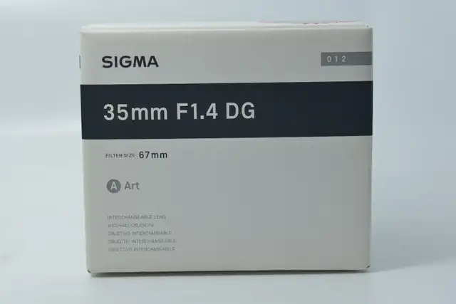 Sigma 35mm f1.4 DG ID 1957 DP