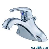 Lavatory Faucet Single Handle, New, 4" EUROSTREAM Merton , fit 3
