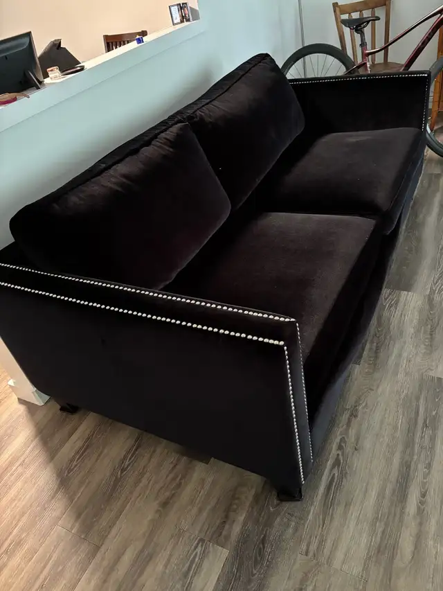 black couch