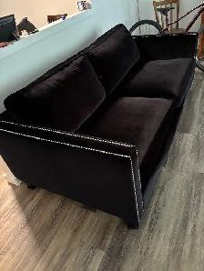 black couch