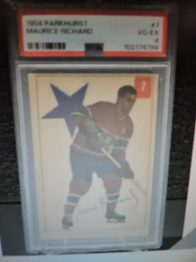 Maurice Richard Parkhurst 1954 PSA 4