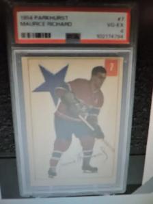 Maurice Richard Parkhurst 1954 PSA 4
