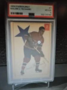 Maurice Richard Parkhurst 1954 PSA 4 - Photo 3