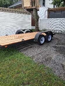 traileur plateforme voiture/côté a côte - Photo 2