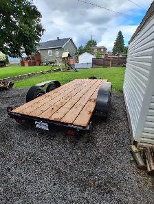 traileur plateforme voiture/côté a côte - Photo 3