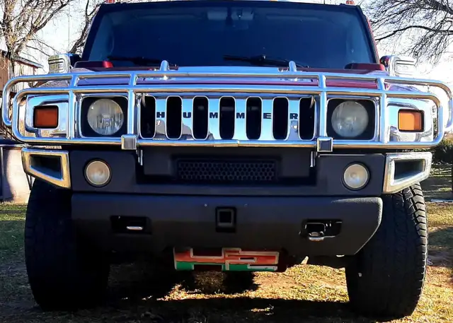 HUMMER H2 with a CRAZY AMOUNT of CHROME ACCESSORIES!!