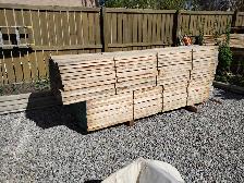 Notched 2' x 6' x 94 1/2 ' & 106 1/2' Stud Lumber  $1.50 & $1.75