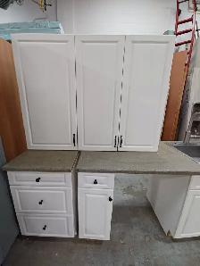 White Kitchen Cabinet Set - Photo 2