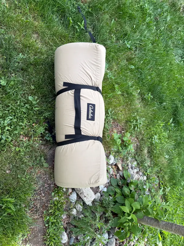 Cabela’s cot pad - roll up mattress