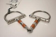 Snaffle bits for horse D ring in copper &steel 5.5' Brand New - Photo 2