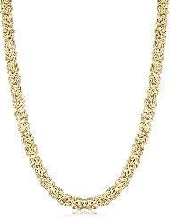 Pick up yes NOT SOLID New GOLD FILLED 28g 6mm 20'' Byzantine Cha
