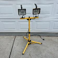 Dual Head Halogen Work Light