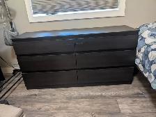 Ikea dresser in espresso classic clean design