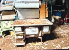wood cook stove Finley