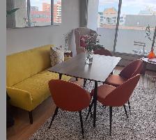 Modern Dining Table   Stylish and Super Comfortable Chairs Set - Photo 2